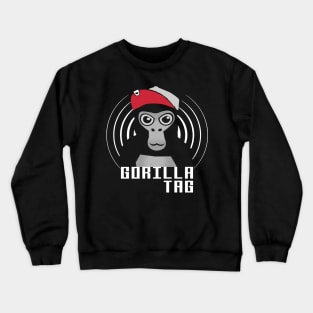 Funny Gorilla Tag Meme Tee VR Gamer Crewneck Sweatshirt